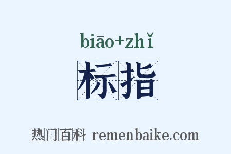 标指是什么意思的图片